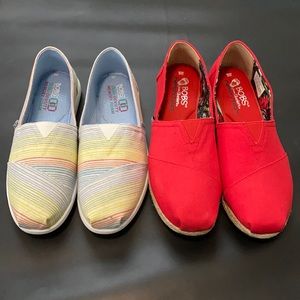 2 pairs of BOBS by Skechers